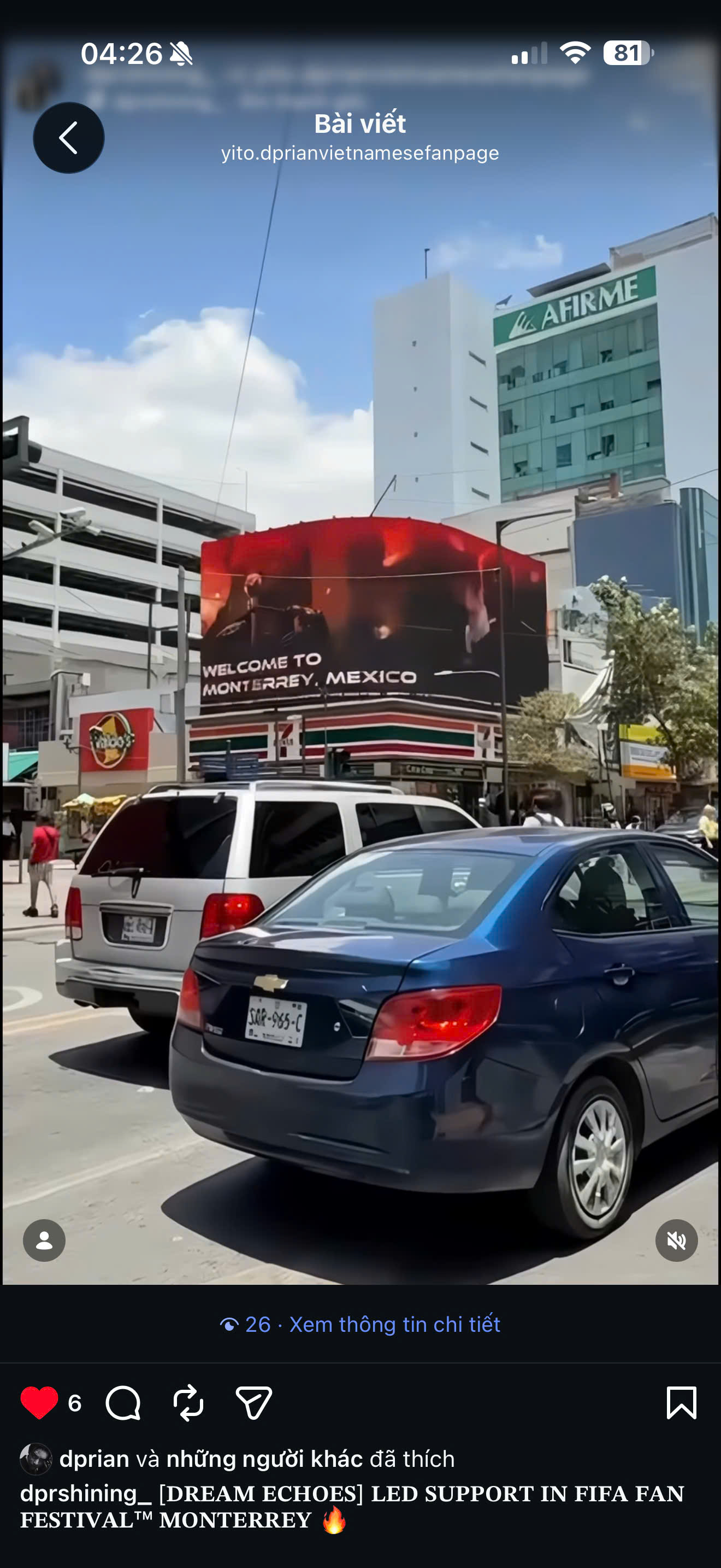 LED Billboard Monterrey - DPR IAN